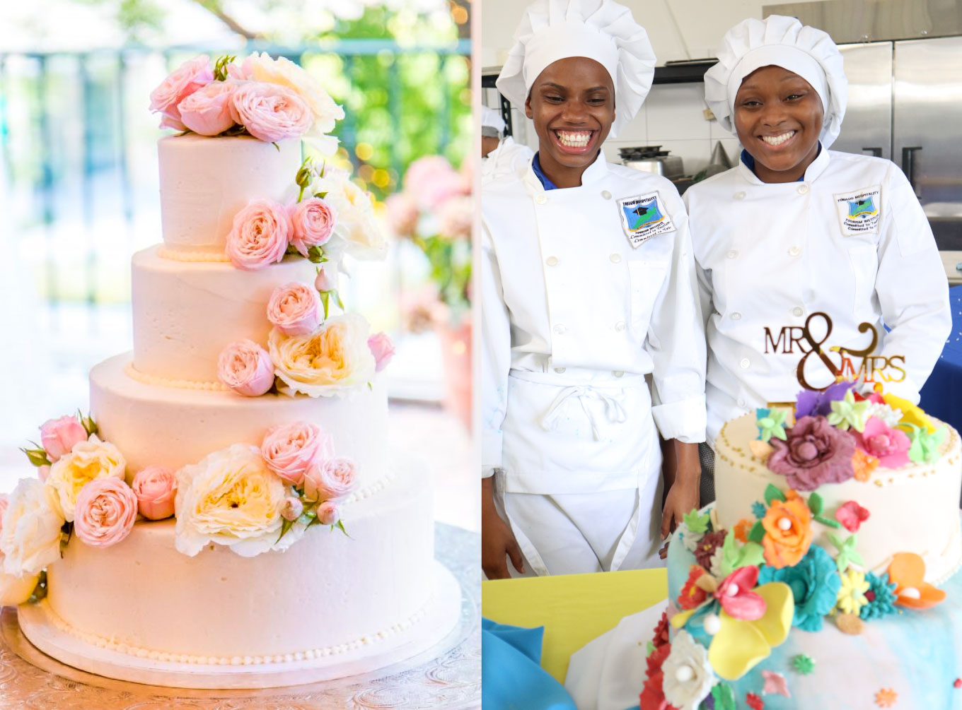 African-American Wedding Cakes & Desserts